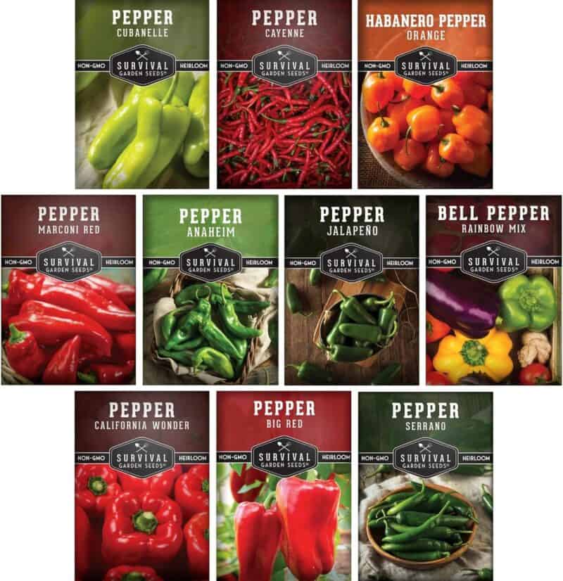Pepper Seed Packs