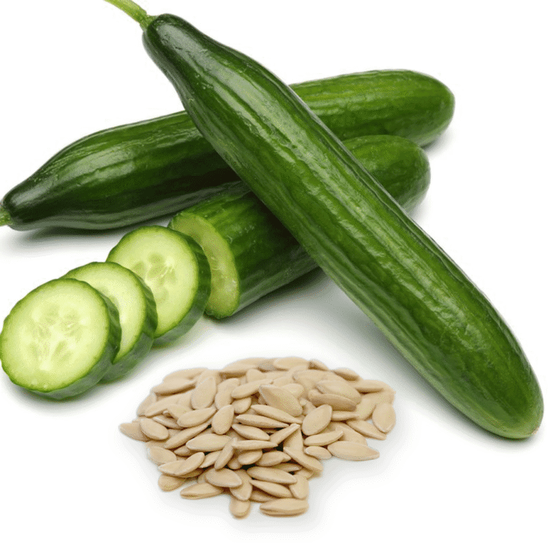 assorted cucumber seeds