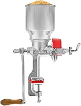 Victoria Manual Cast Iron Grain Mill with High Hopper, Premium Corn-Grinding Mill and Grain Grinder, Made in Colombia