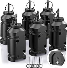 6 Pack Trip Alarm, 12 Gauge Perimeter Trip Alarm, Early Warning Security System for Camping and Property Safety/Bear Deterrent
